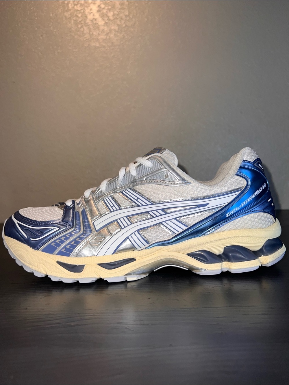 Mens ASICS Gel-Kayano 14 ‘Cream Denim Blue’ Size 11 - Picture 8 of 15